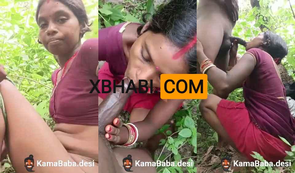Village Adivasi Bhabhi Sex MMS in Jungle