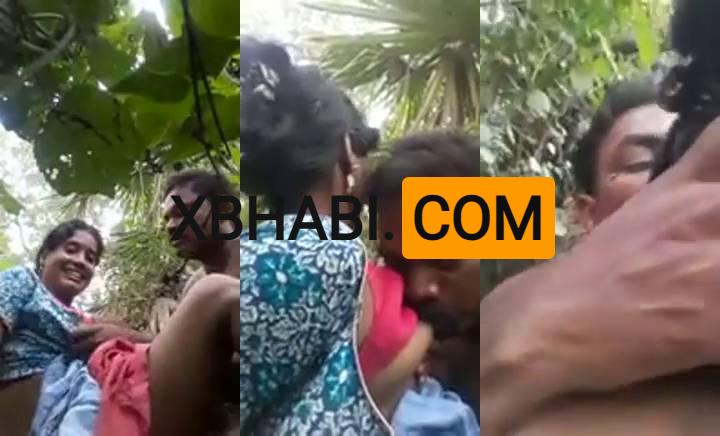 Village Bhabi Fucking in Jungle and making porn video