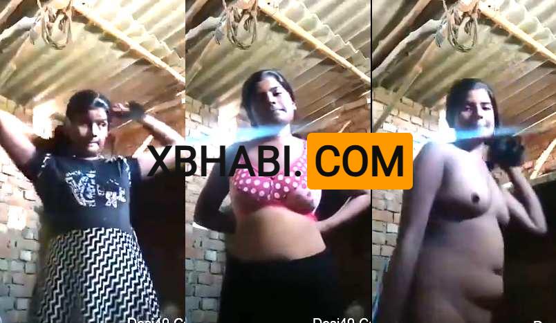 Dehati Desi Village Girl Showing her Nude Figure XXX Porn Video
