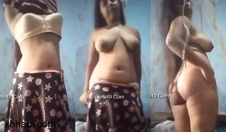 Sexy Desi Girl Boobs and Ass Viral Leaked Hardcore Video